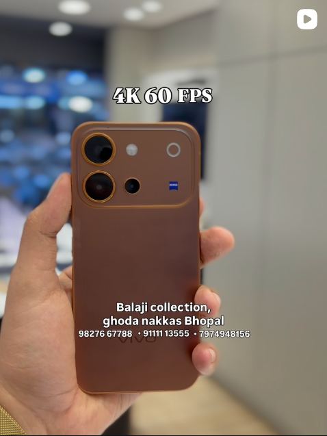 A vivo phone shown in the shop, from Balaji Collection's Instagram